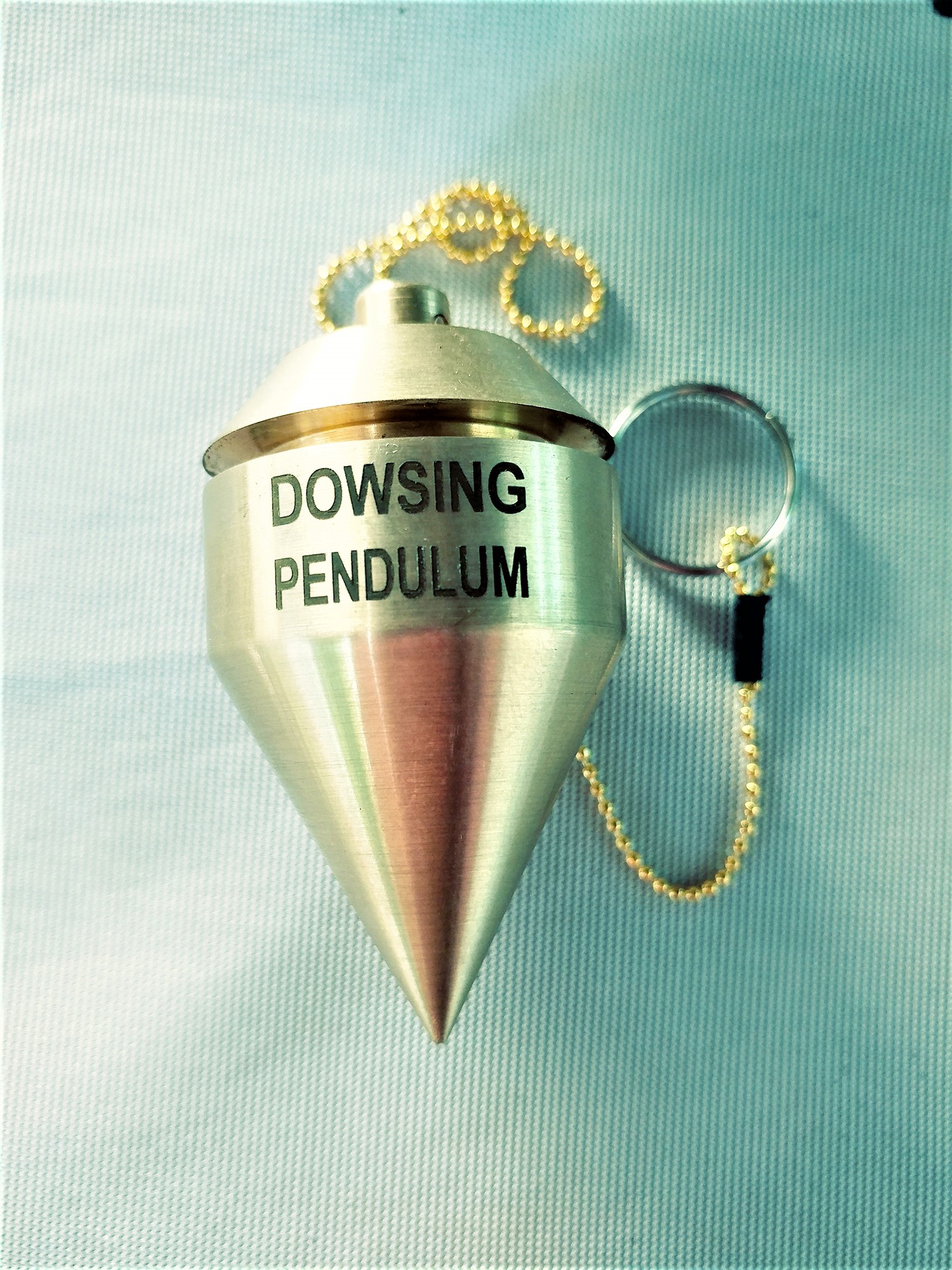 Hazneli Sarkaç altın arama, alan tarama. dowsing pendulum