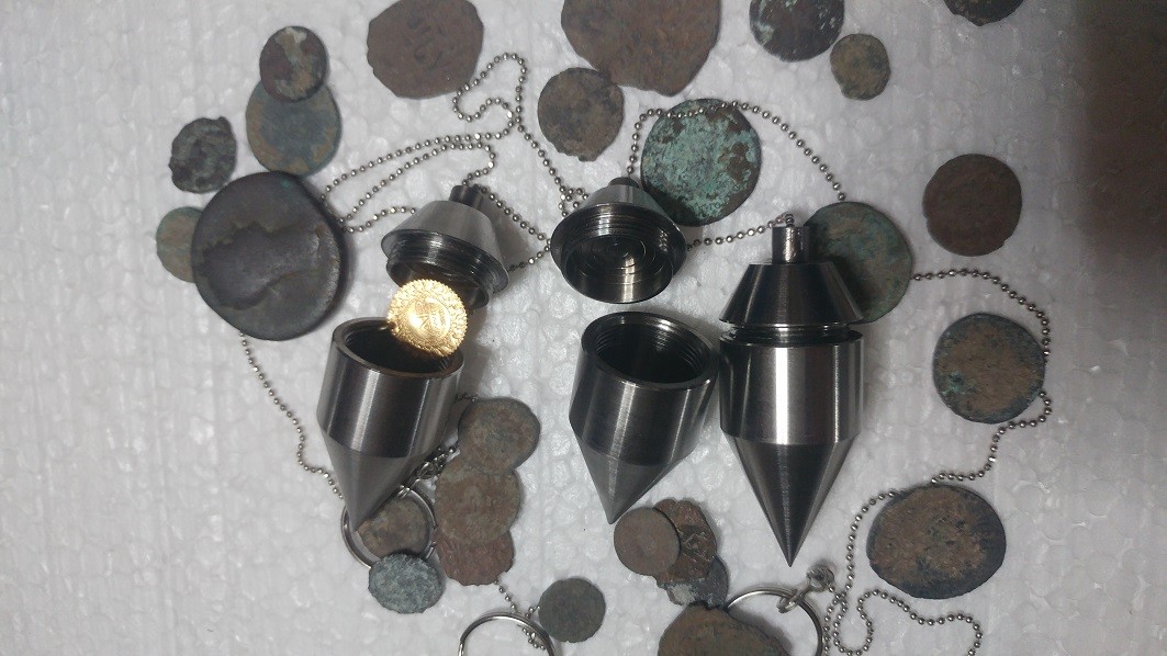 Chamber Pendulum TITANIUM gold silver exploration